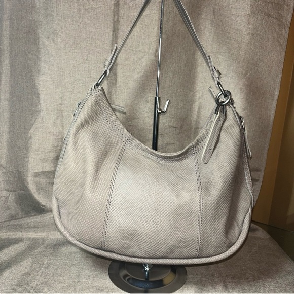 Lucky Brand Faux Snakeskin One Strap Shoulder Bag - Picture 2 of 13